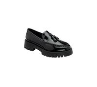 Ravel Black Patent 'ord' Almond-Toe Loafers Black