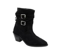 Ravel Black Suede 'norbury' Ankle Boots Black