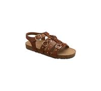 Ravel Women's 'Bolam' Burnished Leather Gladiator Sandals in Tan | Size: 6 Ravel Tan 6