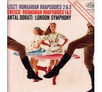 RAVEL:BOLERO / CHABRIER:ESPANA / LISZT:HUNGARIAN + ROUMANIAN RHAPSODIES NO.2 / ENESCO:ROUMANIAN RHAPSODY NO.1 - DECCA VIVA! - VINYL