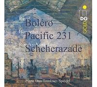 Ravel: Bolero / Honegger: Pacific 231 / Rimsky-Korsakov: Sheherazade by Piano Duo Trenkner-Speidel (2010-06-01)