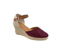 Ravel 'burrill' Suede Espadrille Sandals In Plum Plum