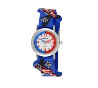 Ravel 3D Racing Car Timeteacher Children Boy Girl Analogue Watch Blue