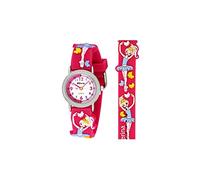 Ravel Children's 3D Pink Ballerina Time Teacher Watch