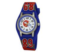 Ravel Children's 3D USA Boy's Quartz Watch with White Dial Analogue Display and Multicolour Plastic Cuff R1521.6