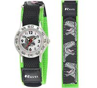 Ravel Children's Dinosaur Watch with Easy Fasten Action Strap - Analogue Quartz - R1507.59