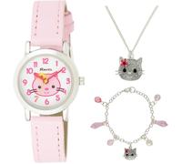 Ravel Children's 'Little Gems' Watch and Silver Plated Jewellery Set