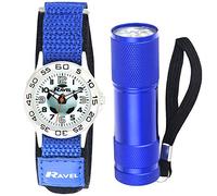 Ravel Children's Football Watch and Micro Torch Gift Set - Blue