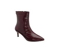 Ravel 'currans' Kitten Heel Ankle Boots In Burgundy Burgundy 5