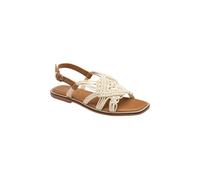 Ravel 'elrig' Textile Weave Flat Sandals In Cream Cream 5