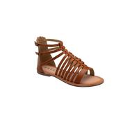 Ravel Women's 'Etton' Leather Flat Strappy Sandals in Tan | Size: 4 Ravel Tan 4