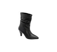 Ravel 'gatton' Leather Stiletto-Heel Mid-Calf Boots In Black Black 8
