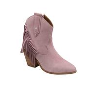 Ravel 'horsley' Suede Ankle Boots In Pink Pink