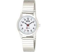 Ravel Ladies Stainless Steel Day/Date Silver Expandable Bracelet Strap Watch R0706.20.2EX
