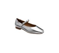 Ravel Women's 'Lanton' Flat Mary-Jane Shoes in Silver | Size: 8 Ravel Silver 8