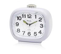 Ravel Large Sized Bedside Quartz Alarm Clock White RC045.4