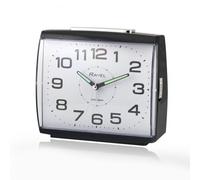 Ravel Large Square Retro Bedside Quartz Alarm Clock RC037.3