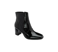 Ravel 'louth' Leather Ankle Boots In Black Black