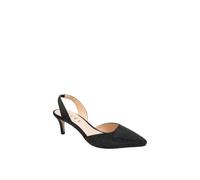 Ravel Women's 'Mallow' Satin Pointed-Toe Shoes in Black | Size: 3 Ravel Black 3