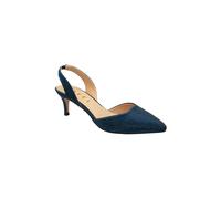 Ravel 'mallow' Satin Pointed-Toe Shoes In Navy Navy
