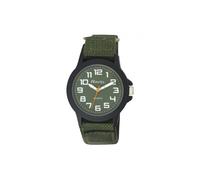 Ravel Men Sports Case Green Arabic Dial Green hook and loop Strap Watch R1601.65.66