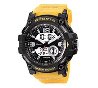 Ravel - Mens 5ATM Ana-Digi Quartz Watch with Light - RDT.2F - Yellow