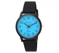 Ravel Men's Blue Dial Sports Watch With Black Silicone Strap R1814.6