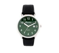 Ravel - Men's Calendar Watch on Faux Leather Strap - Japanese Analogue Quartz - R0708
