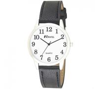 Ravel Mens Classic Leather Strap Watch R0132.01.1