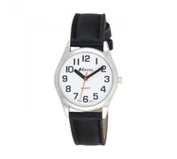 Ravel Mens Classic Strap Watch Black / Silver Watch R0125.01.1