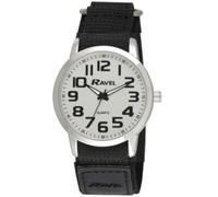 Ravel - Men's Modern Workwear Watch with Easy-Fasten Strap