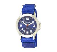 Ravel - Men's Modern Workwear Watch with Easy-Fasten Strap - Blue