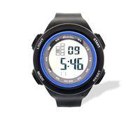 Ravel - Mens Round 3ATM Digital Quartz Watch with Light - RDG.14.35 - Black/Blue