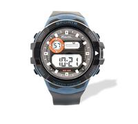 Ravel - Mens Round 3ATM Digital Quartz Watch with Light - RDG.14F