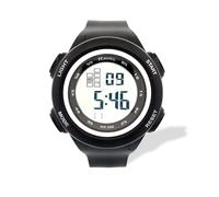 Ravel - Mens Round 3ATM Digital Quartz Watch with Light - RDG.14.34 - Black/Silver
