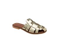 Ravel 'mitford' Leather Mule Sandals In Gold Gold