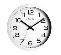 Ravel - Modern 25cm Wall Clock - Analogue Quartz - RWC.25.4 - White