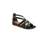 Ravel 'montrose' Leather Open-Toe Sandals In Black Black 3