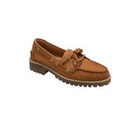 Ravel 'norham' Nubuck Loafers In Brown Brown