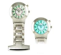 Ravel Nurses Watch with EL Backlight - Silver R1101EL