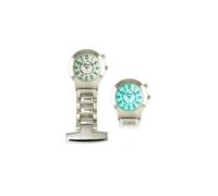 Ravel Nurses Watch with EL Backlight - Silver R1101EL