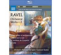 RAVEL/ORCHESTRE NATIONAL DE LYON/SLATKIN: ORCHESTRA - Region A Blu Ray,US Import