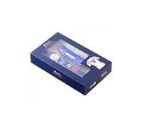 Ravel R4402 Children's Football Watch & Blue Torch Gift Set - hook and loop Strap, 27mm Arabic Dial with Football Print