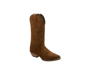Ravel Rust Suede 'taylor' Cowboy Boots In Brown Brown