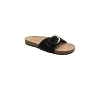 Ravel Women's 'Salton' Suede Sliders in Black | Size: 3 Ravel Black 3