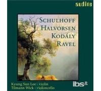 RAVEL / SCHULHOFF / - MUSIC FOR VIOLIN CELLO - CD - K3z
