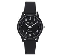 Ravel - Summer in Black Silicone Watch (30mm case) - Analogue Quartz - R1813