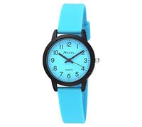 Ravel - Summer in Black Silicone Watch (30mm case) - Analogue Quartz - R1813.6 - Turquoise