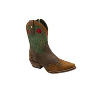 Ravel Tan & Green 'judds' Cowboy Boots Multi 3