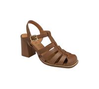 Ravel Tan Leather 'laxton' Heeled Sandals Tan